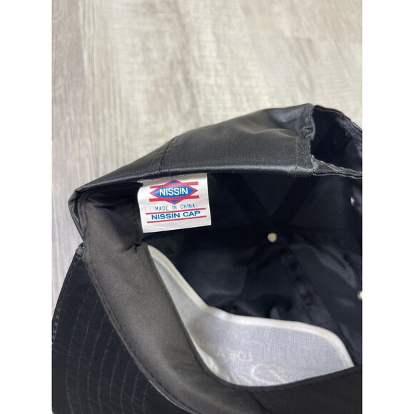 Vintage NFL Los Angeles Raiders Script Satin Hat NWA Nissin 90s Rap Eazy E - Picture 7 of 10